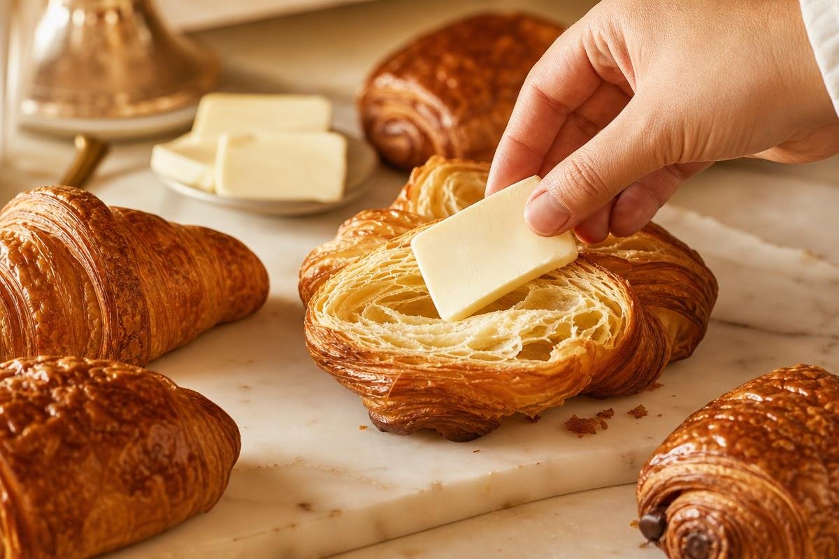Butterish bakery supply for croissants and laminated pastry